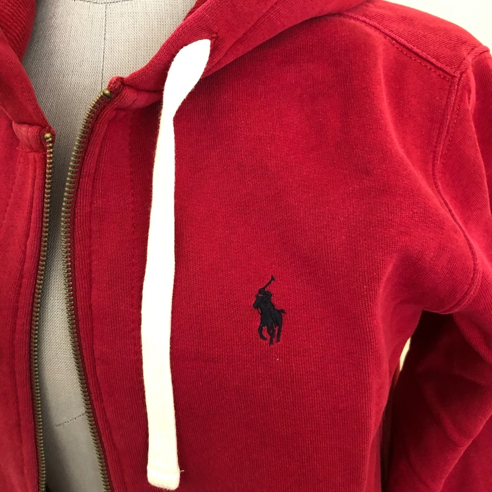 EUC Men’s Polo by Ralph Lauren Hoodie Small - Picture 2 of 8